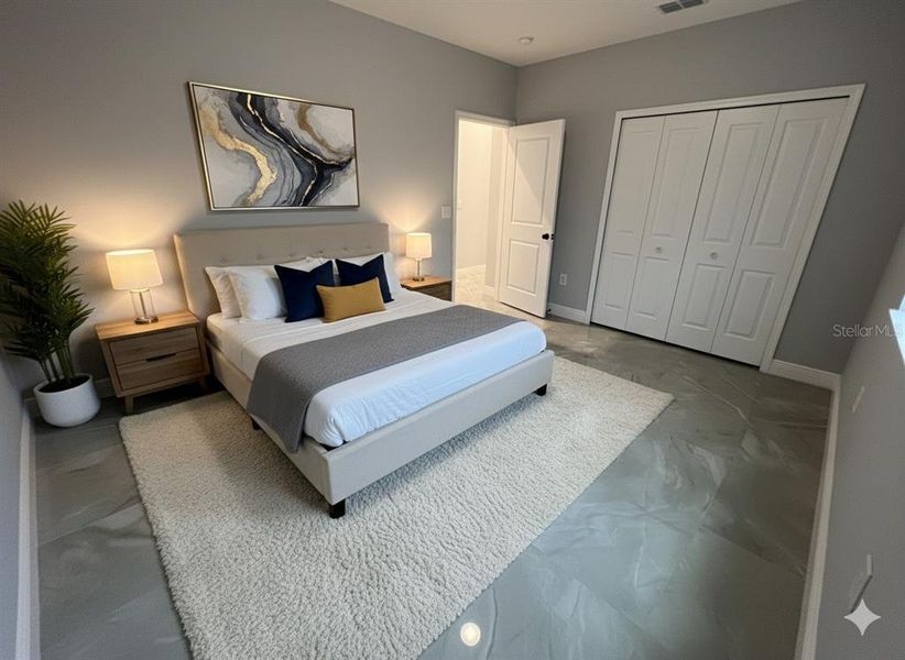 Furnished interior view inside a new home in , Kissimmee (Image 6). Furnished interior view inside a new home in , Kissimmee (Image 6).