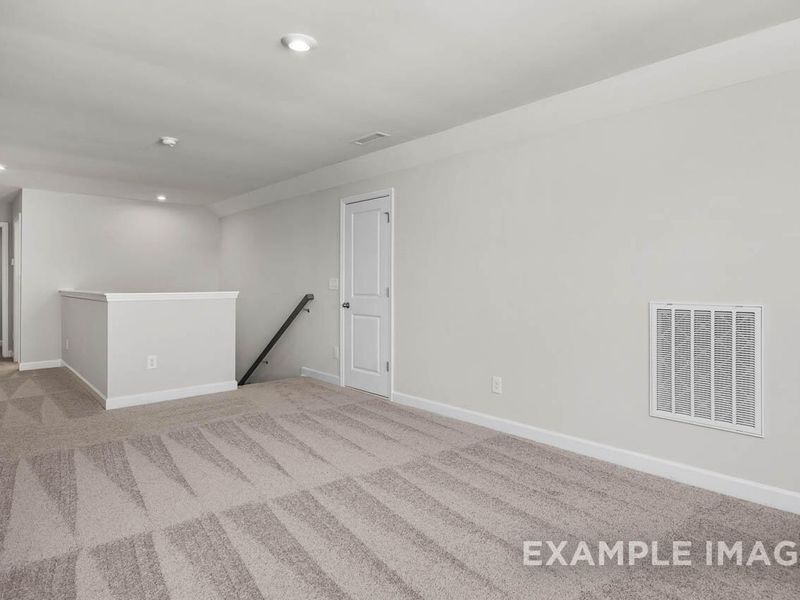 Spacious, unfurnished interior of a new home in Retreat at North Main, Lillington (Image 17).