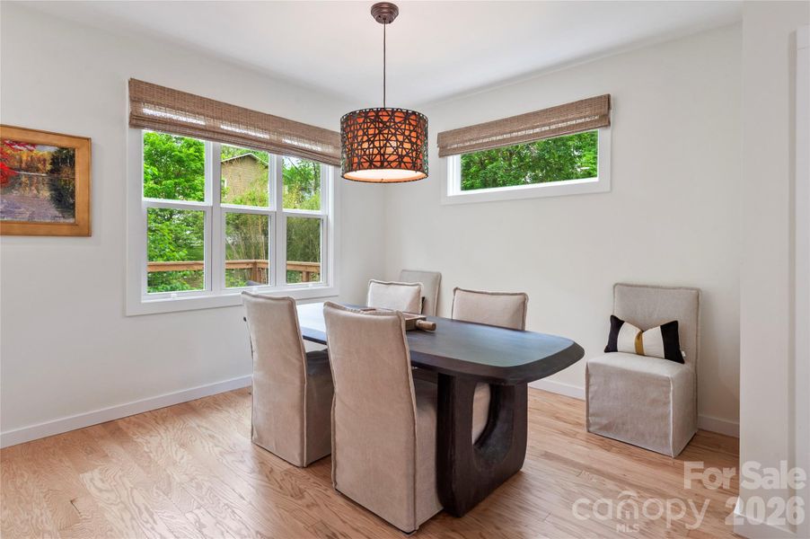 Furnished interior view inside a new home in , Asheville (Image 31). Furnished interior view inside a new home in , Asheville (Image 31).