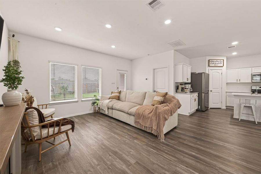 Furnished interior view inside a new home in Grand Pines, Magnolia (Image 36).