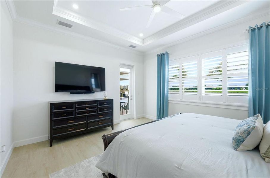 Furnished interior view inside a new home in , Placida (Image 34).