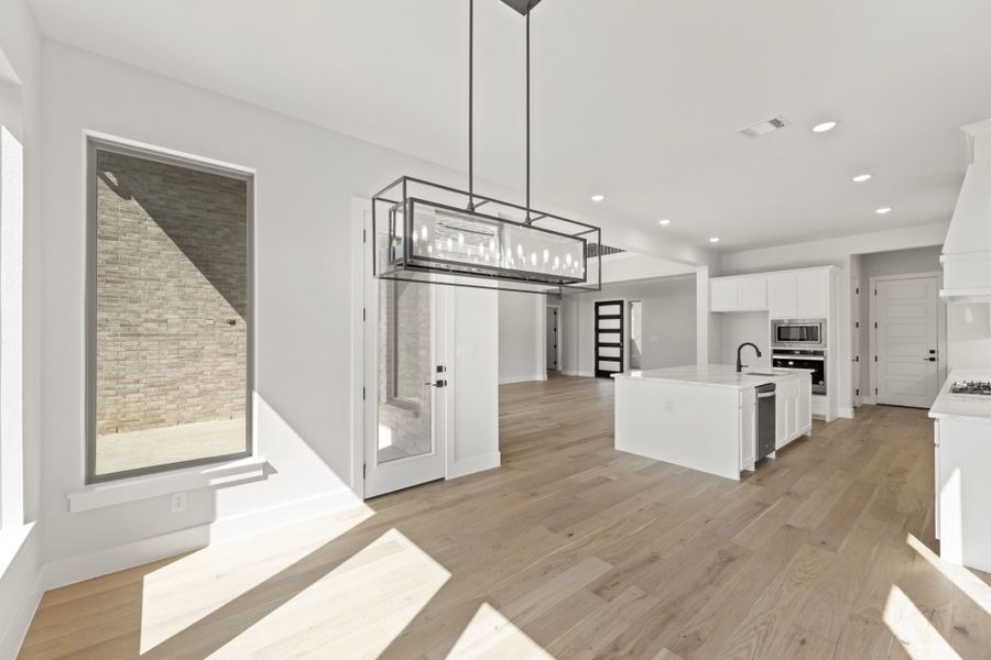 Representative unfurnished interior of a home built from the 5032 by Tradition Homes in Lakewood at Brookhollow – 60′ Lots, Prosper (Image 19).