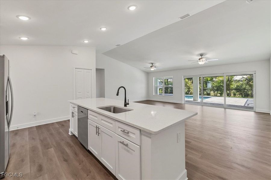 Furnished interior view inside a new home in Cape Coral, Cape Coral (Image 10).