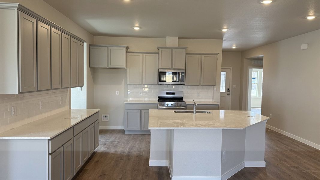 Furnished interior view inside a new home in London Towne, Corpus Christi (Image 3). Furnished interior view inside a new home in London Towne, Corpus Christi (Image 3).