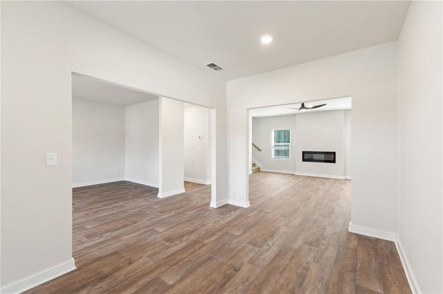 Spacious, unfurnished interior of a new home in Fern Dale, Fairburn (Image 19).