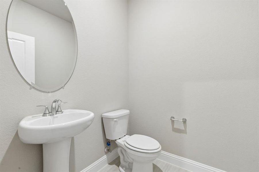 Furnished interior view inside a new home in Parks at Foster Crossing - Signature Series, Anna (Image 7).