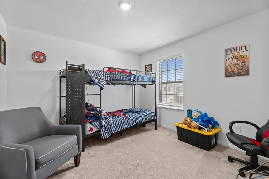 Furnished interior view inside a new home in , Crosby (Image 7).
