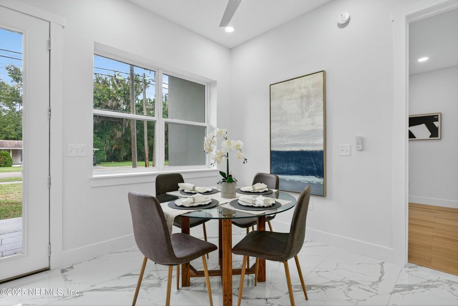 Furnished interior view inside a new home in , Jacksonville (Image 32).