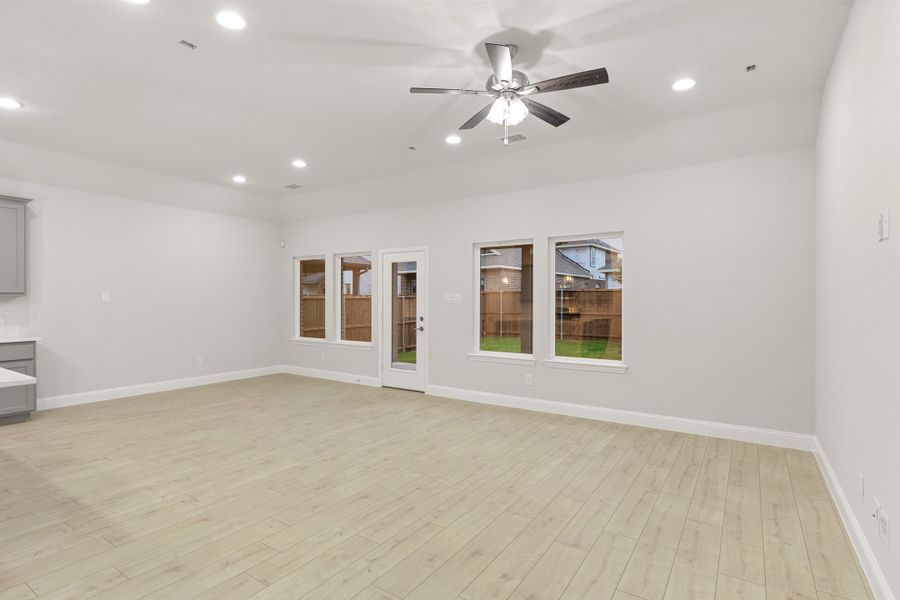 Representative unfurnished interior of a home built from the Glory by Rockwell Homes in Creekside, Royse City (Image 52). Representative unfurnished interior of a home built from the Glory by Rockwell Homes in Creekside, Royse City (Image 52).