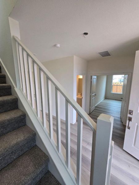 Spacious, unfurnished interior of a new home in Salerno - Heritage Collection, Round Rock (Image 10). Spacious, unfurnished interior of a new home in Salerno - Heritage Collection, Round Rock (Image 10).