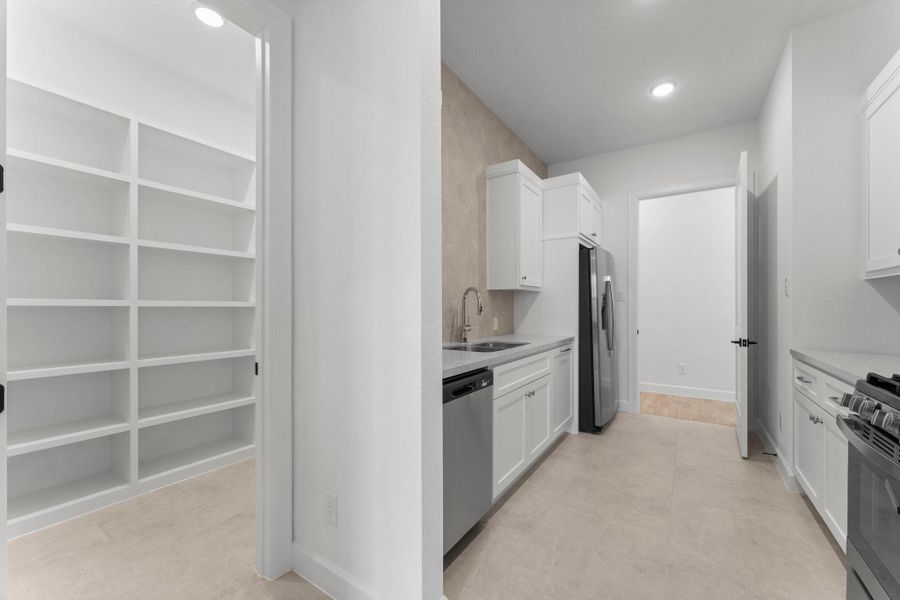 Furnished interior view inside a new home in , Spring (Image 9).