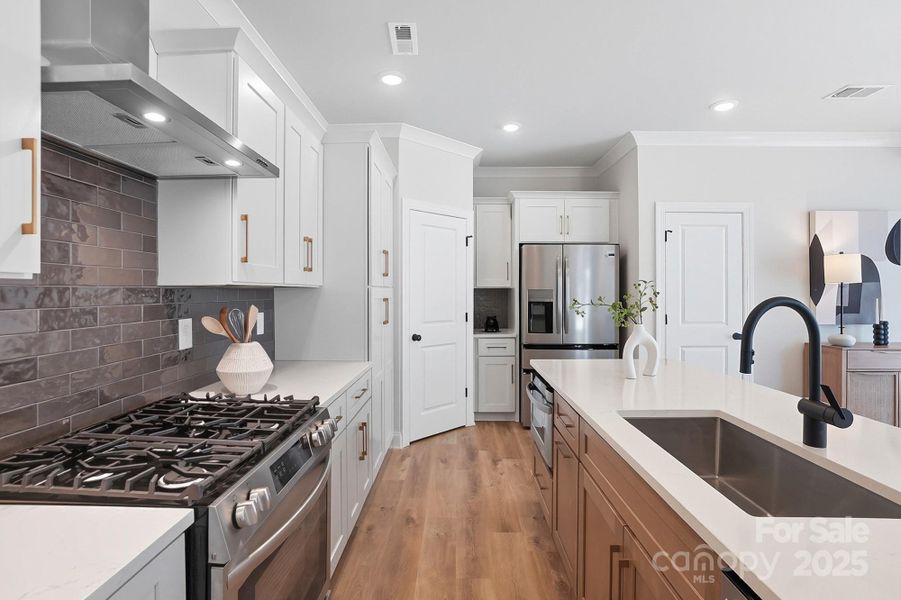 Furnished interior view inside a new home in , Charlotte (Image 31).