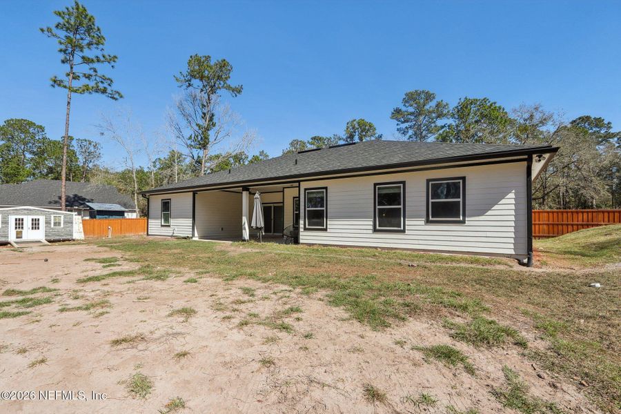 Exterior details and patio area of a home in , Middleburg (Image 27). Exterior details and patio area of a home in , Middleburg (Image 27).