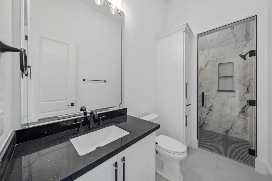 Furnished interior view inside a new home in , Spring (Image 13).