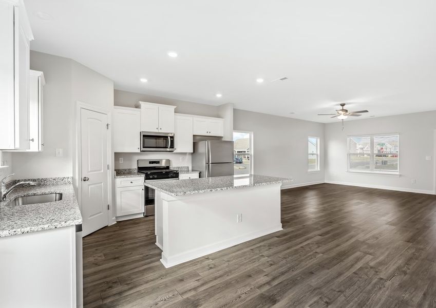 This home has lots of natural light