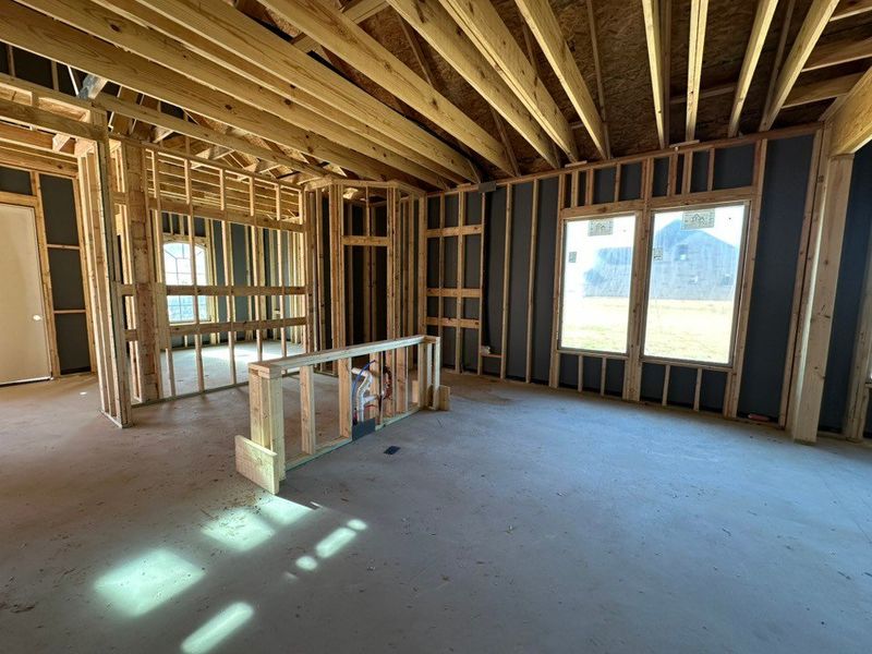 In-progress construction of a new home in Covenant Park, Springtown, TX (Image 5).