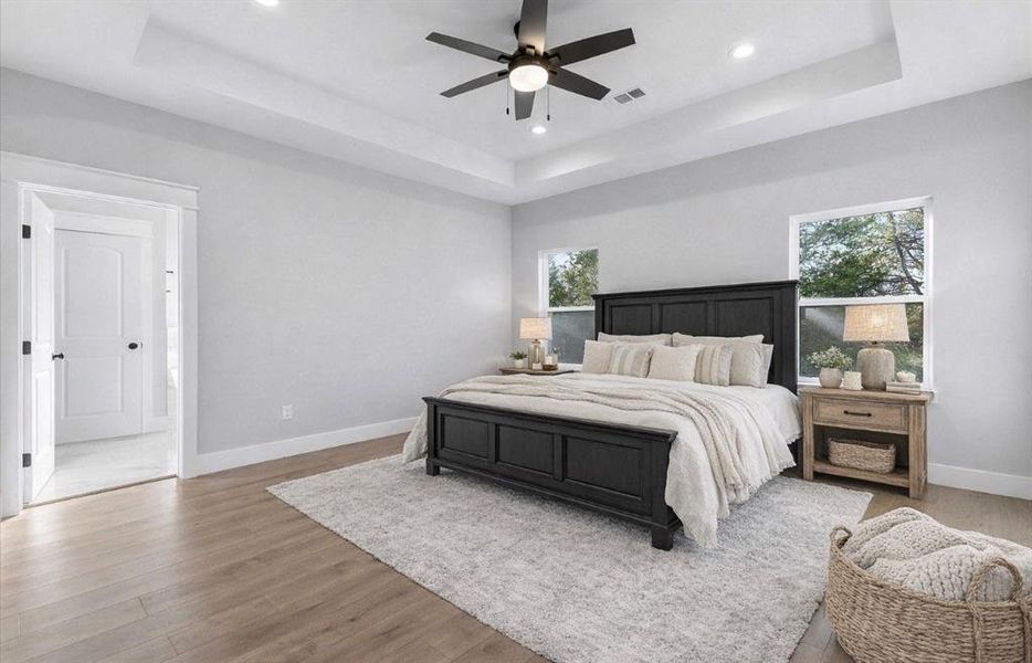 Furnished interior view inside a new home in , Caddo Mills (Image 16).