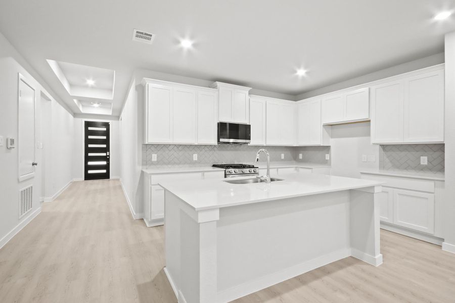 Furnished interior view inside a new home in The Woodlands Hills, Willis (Image 6). Furnished interior view inside a new home in The Woodlands Hills, Willis (Image 6).