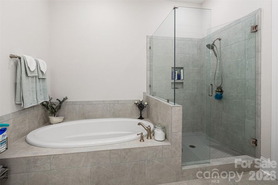 Furnished interior view inside a new home in , Clover (Image 30).
