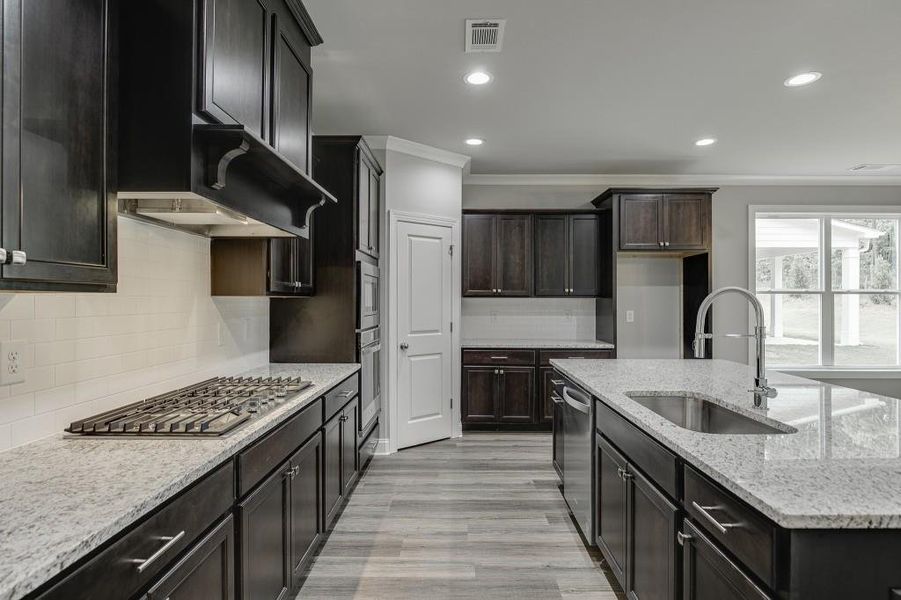 Furnished interior view inside a new home in , Suwanee (Image 12).