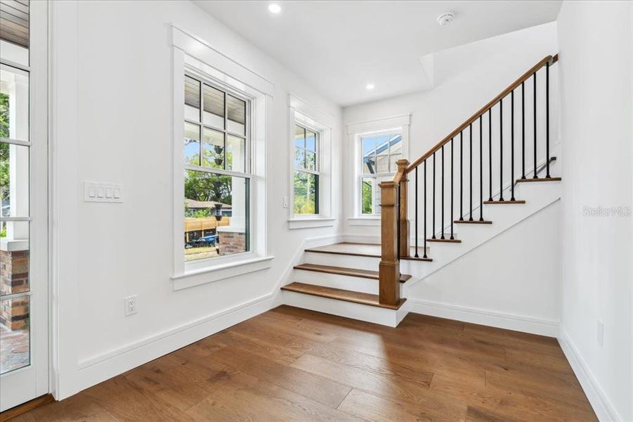 Furnished interior view inside a new home in , St. Petersburg (Image 9).