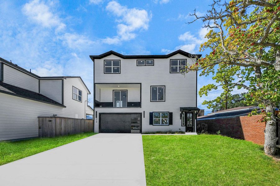Exterior details and patio area of a home in , La Porte (Image 17). Exterior details and patio area of a home in , La Porte (Image 17).