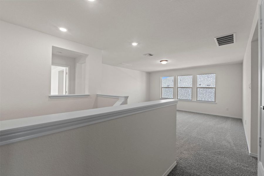 Spacious, unfurnished interior of a new home in Salerno - Classic Collection, Round Rock (Image 25).