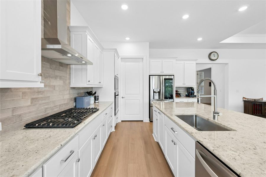 Furnished interior view inside a new home in Sun City Texas, Georgetown (Image 25).