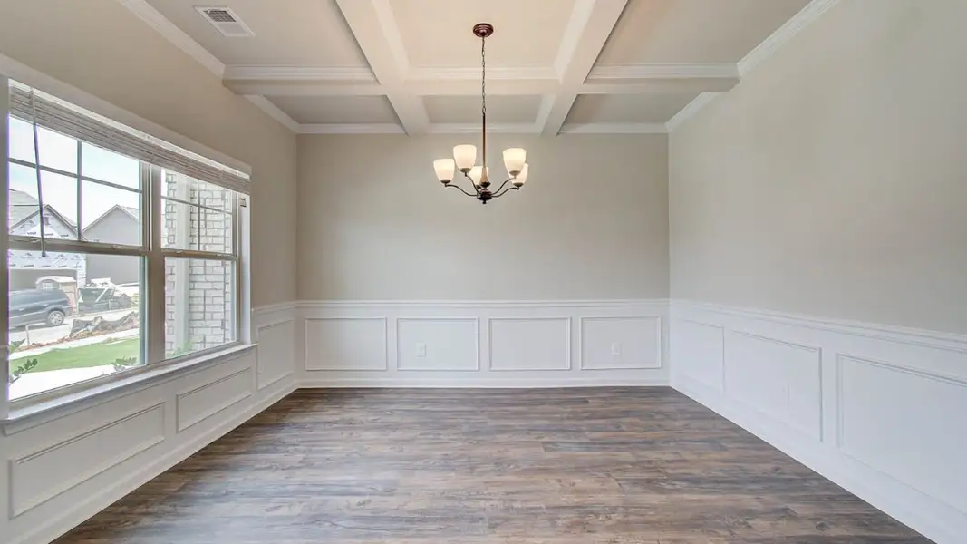 Representative furnished interior of a home built from the Vickery by DRB Homes in Berkeley Lakes, Locust Grove (Image 5).