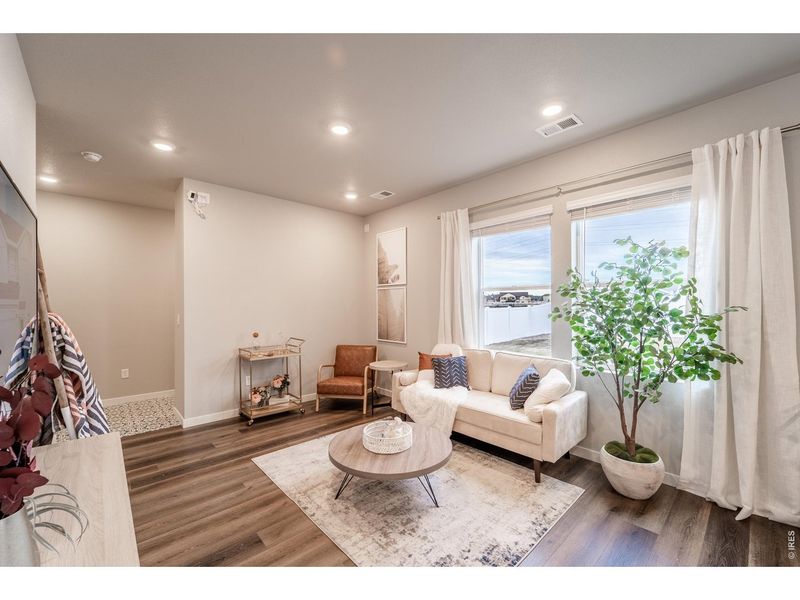 Furnished interior view inside a new home in Liberty Draw, Evans (Image 7).