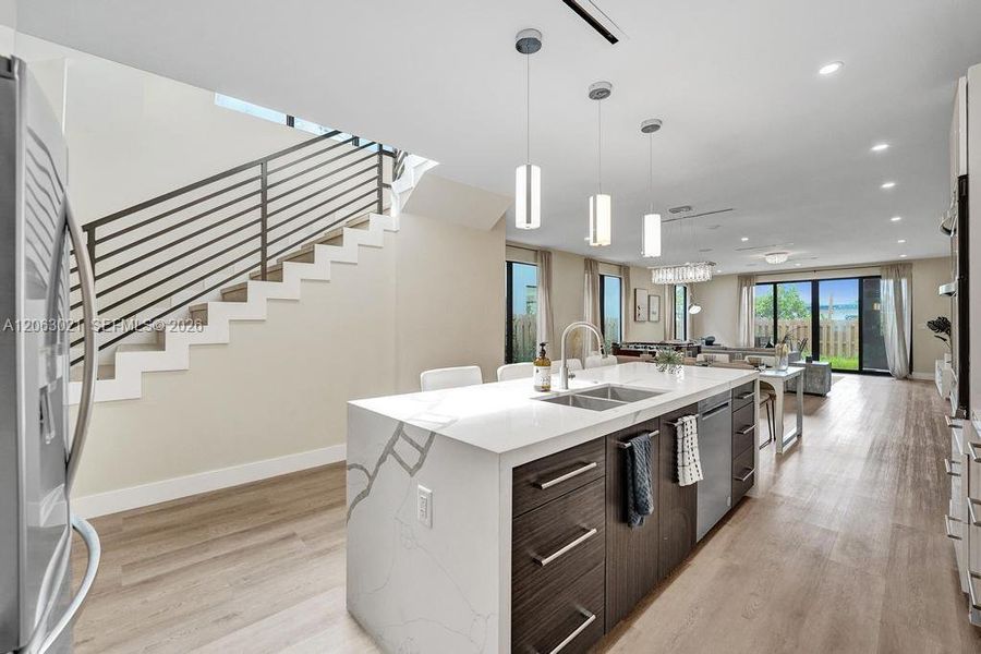 Furnished interior view inside a new home in , Fort Lauderdale (Image 15). Furnished interior view inside a new home in , Fort Lauderdale (Image 15).