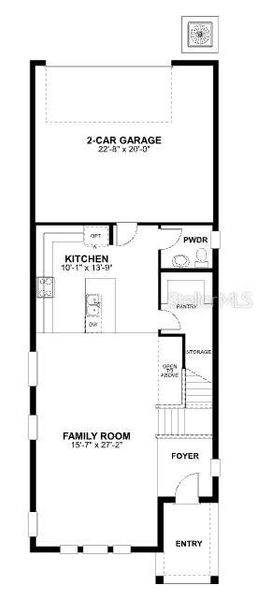 2D floor plan layout of this home in Center Lake on the Park, St. Cloud, FL (Image 4). 2D floor plan layout of this home in Center Lake on the Park, St. Cloud, FL (Image 4).