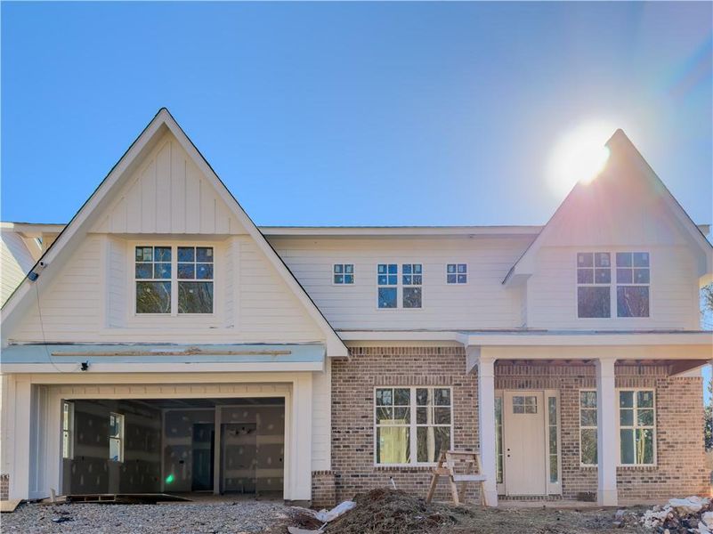 In-progress construction of a new home in , Marietta, GA (Image 5).