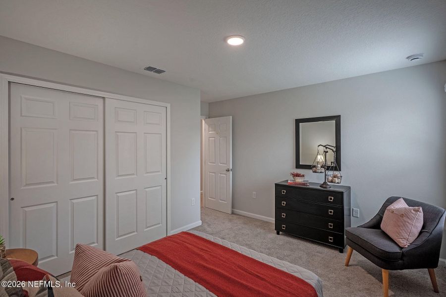 Furnished interior view inside a new home in , Jacksonville (Image 26).