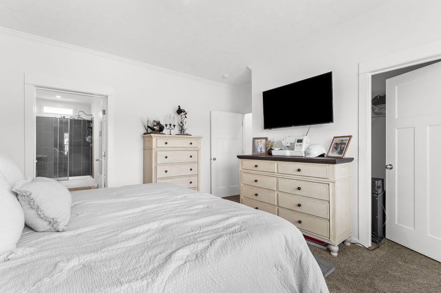 Furnished interior view inside a new home in , Cross (Image 20). Furnished interior view inside a new home in , Cross (Image 20).