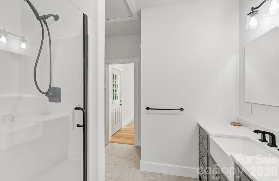 Furnished interior view inside a new home in , Asheville (Image 11). Furnished interior view inside a new home in , Asheville (Image 11).