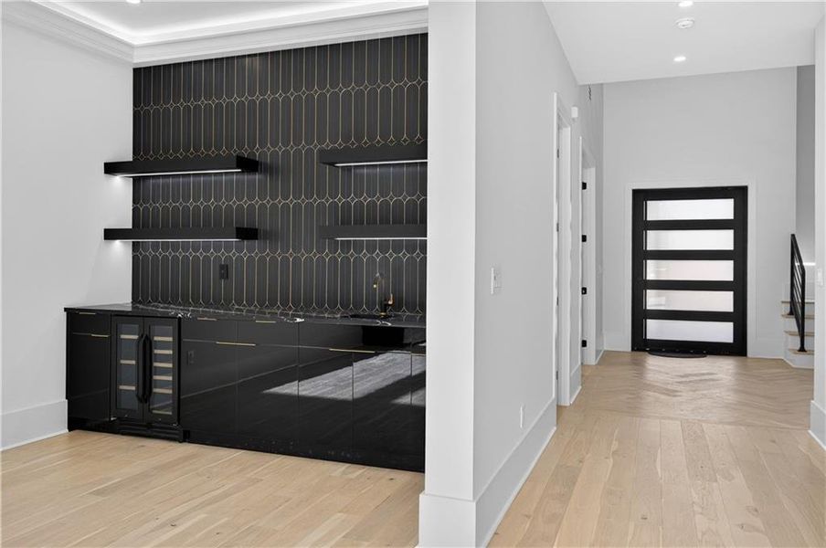 Furnished interior view inside a new home in , Atlanta (Image 6).