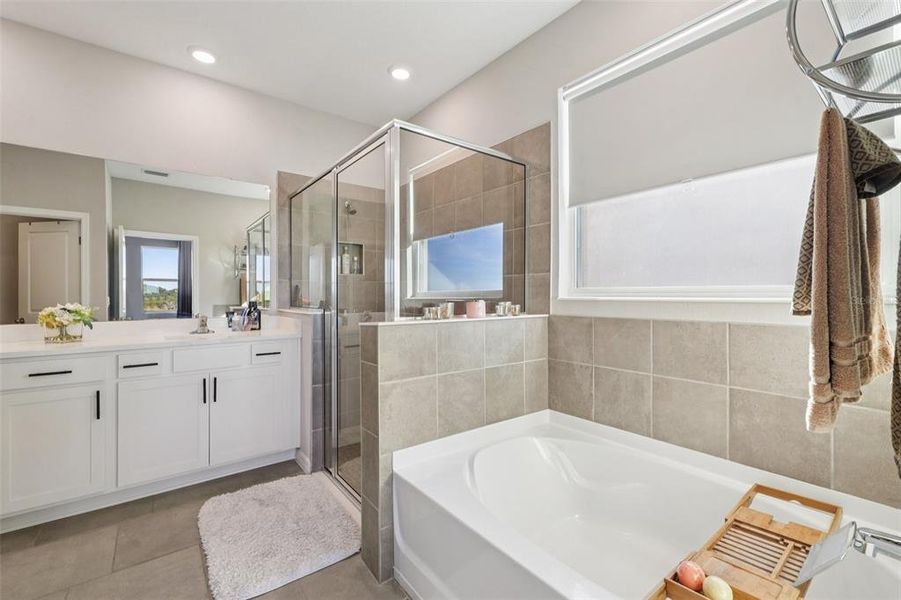 Furnished interior view inside a new home in , San Antonio (Image 51). Furnished interior view inside a new home in , San Antonio (Image 51).