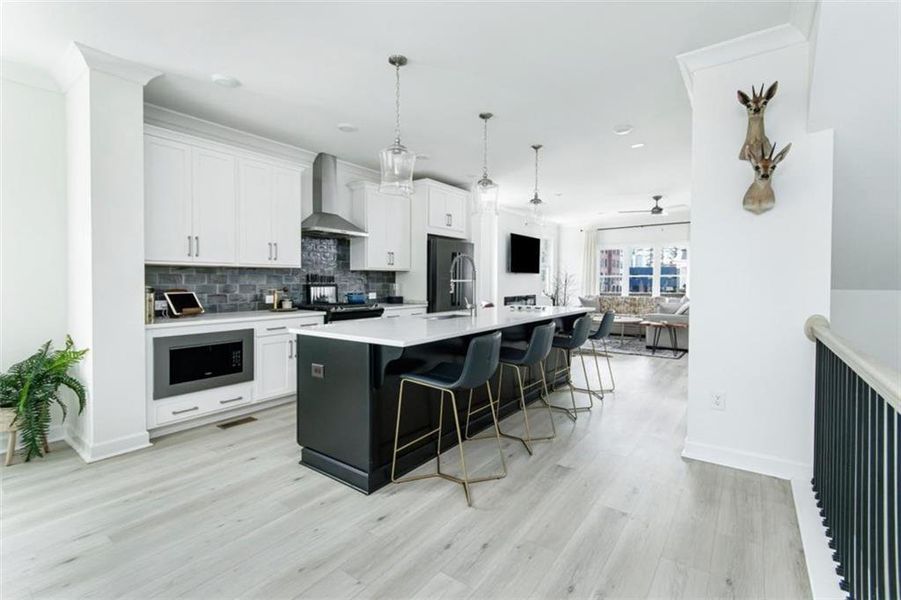 Furnished interior view inside a new home in , Kennesaw (Image 13).