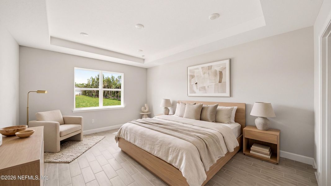 Furnished interior view inside a new home in , Palm Coast (Image 11).