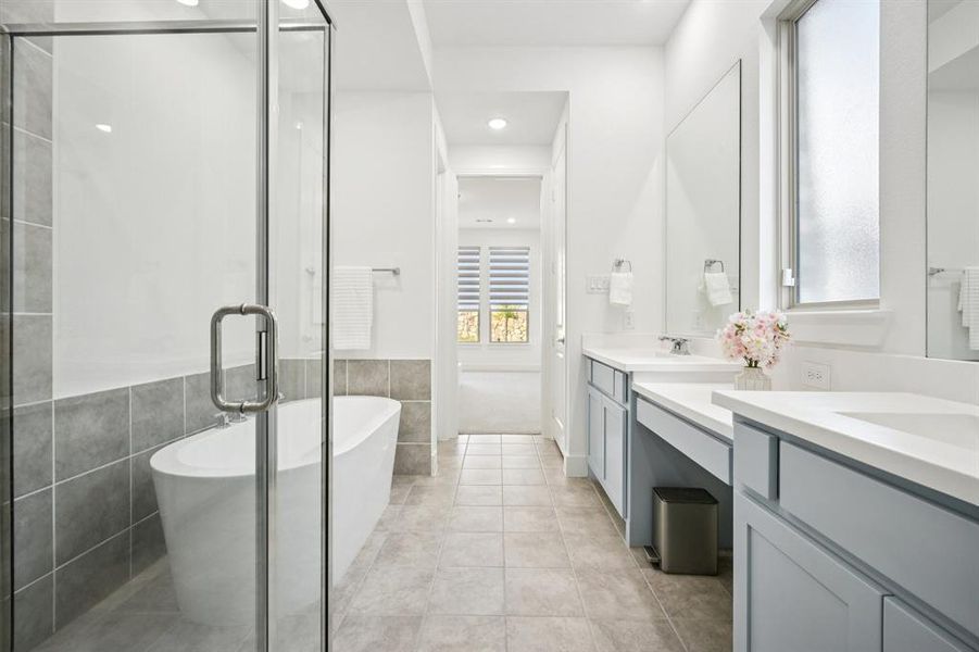 Furnished interior view inside a new home in , McKinney (Image 28).