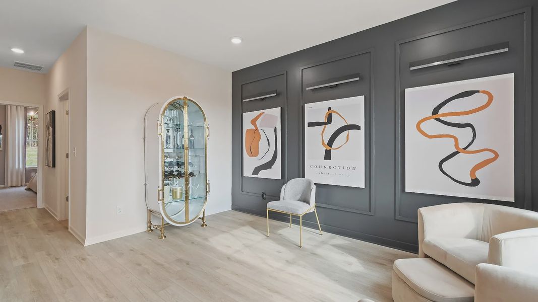 Furnished interior view inside a new home in Copperfield, Locust Grove (Image 6).