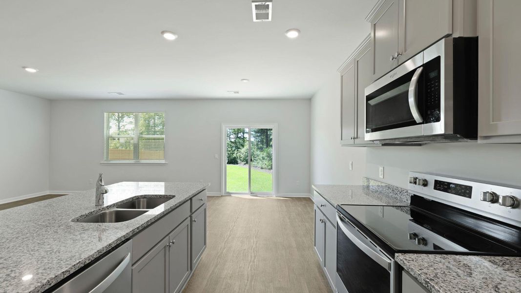 Furnished interior view inside a new home in Lakeview at Kitfield, Moncks Corner (Image 5).