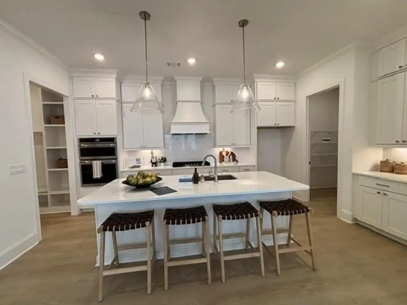 Furnished interior view inside a new home in Legacy Downs, Canton (Image 8).