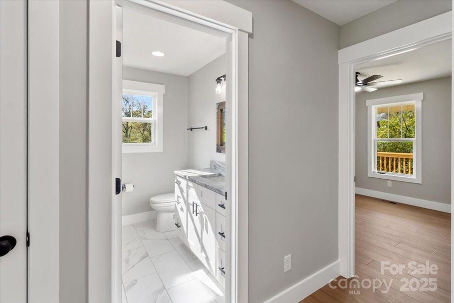 Furnished interior view inside a new home in , Marshall (Image 7).