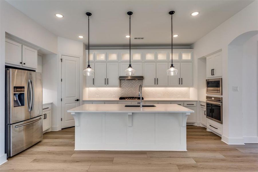 Furnished interior view inside a new home in , Mansfield (Image 6).