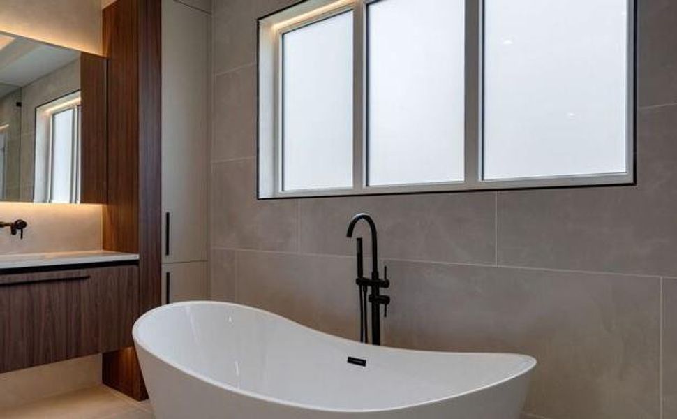 Furnished interior view inside a new home in , Cumming (Image 61).