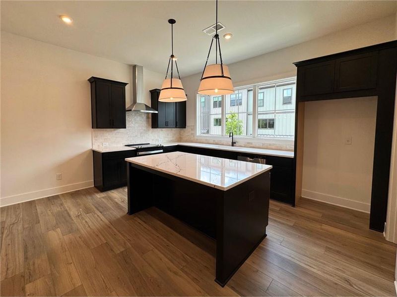 Furnished interior view inside a new home in , Alpharetta (Image 4). Furnished interior view inside a new home in , Alpharetta (Image 4).