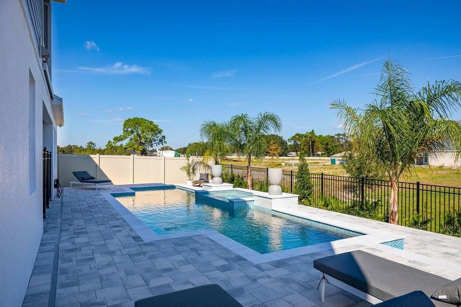 Furnished interior view inside a new home in Ravencliffe, Oviedo (Image 30).