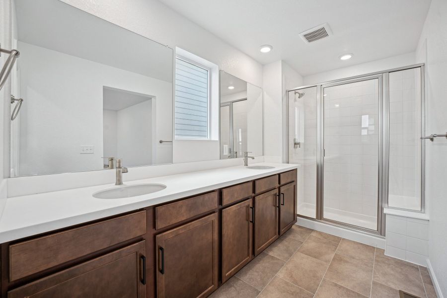 Representative furnished interior of a home built from the Meridian by Taylor Morrison in Farmlore, Brighton (Image 7).